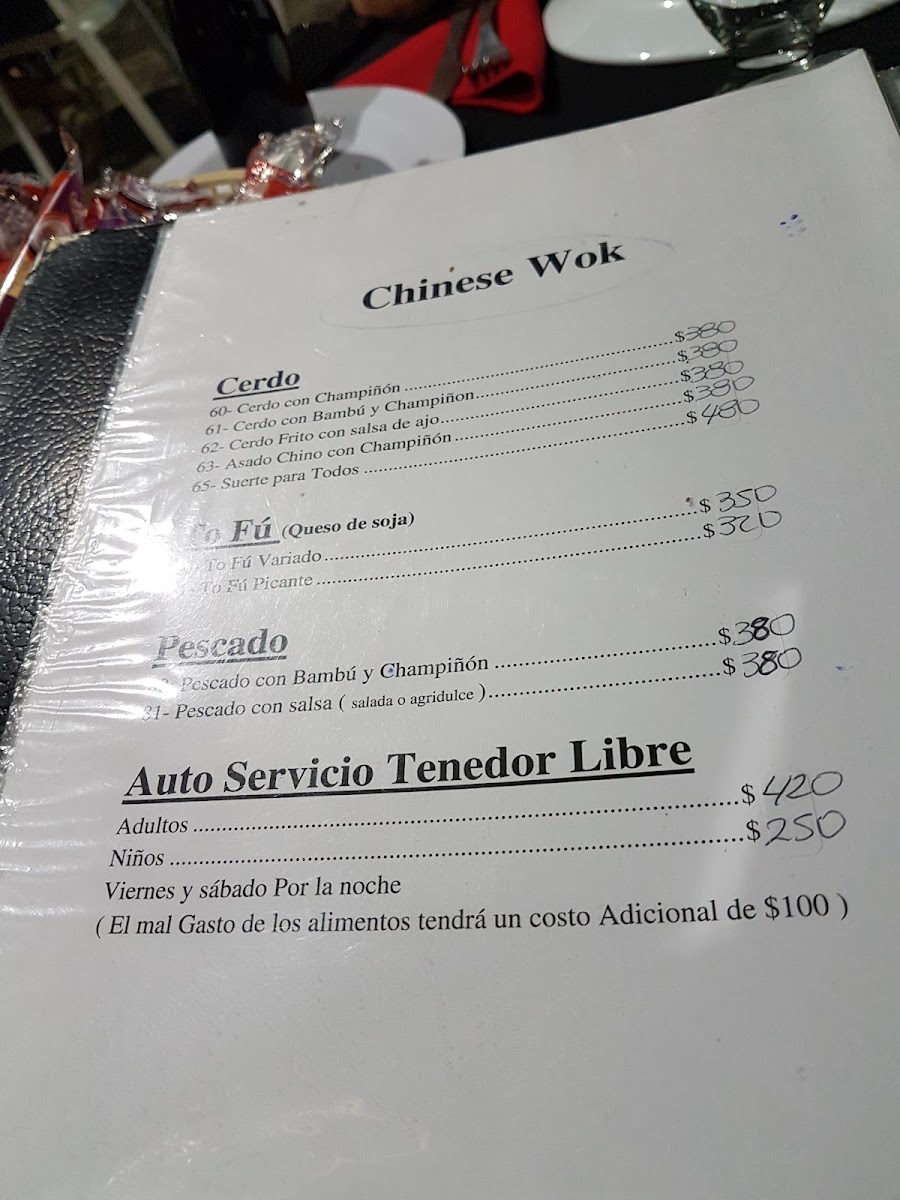Menu Casa China. Chinese Wok-10
